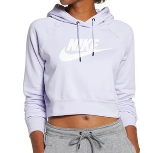 Nike cropped hoodie